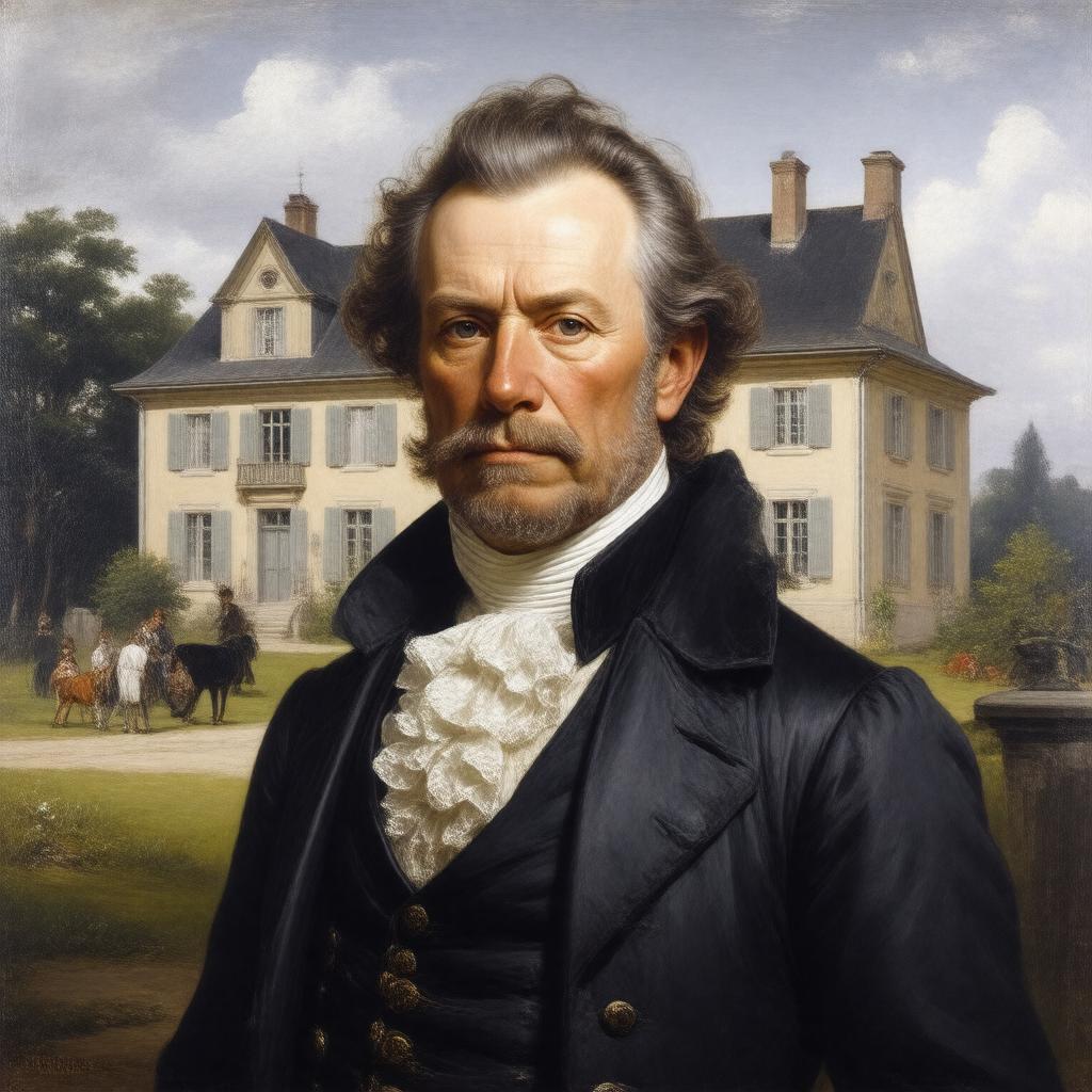 AI-created image of Carl Gustaf Tessin