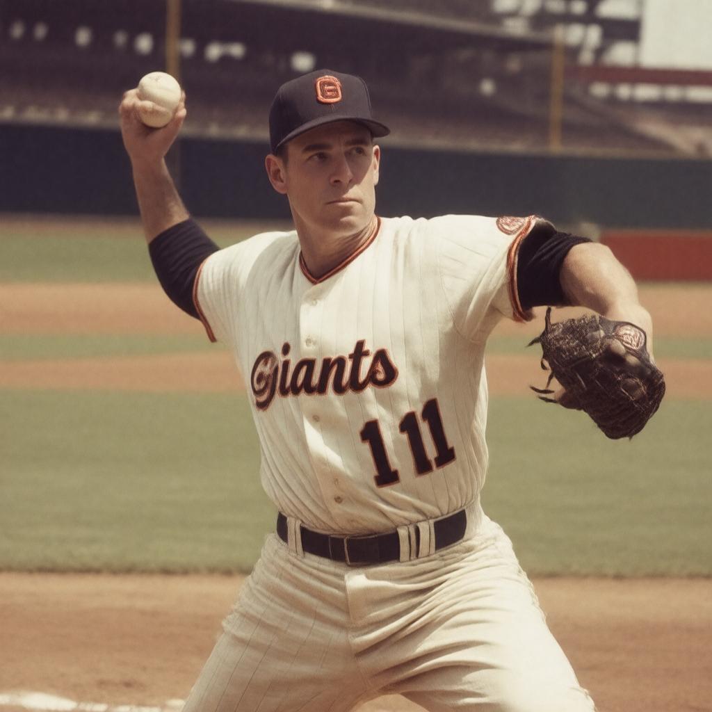 AI-created image of Carl Hubbell