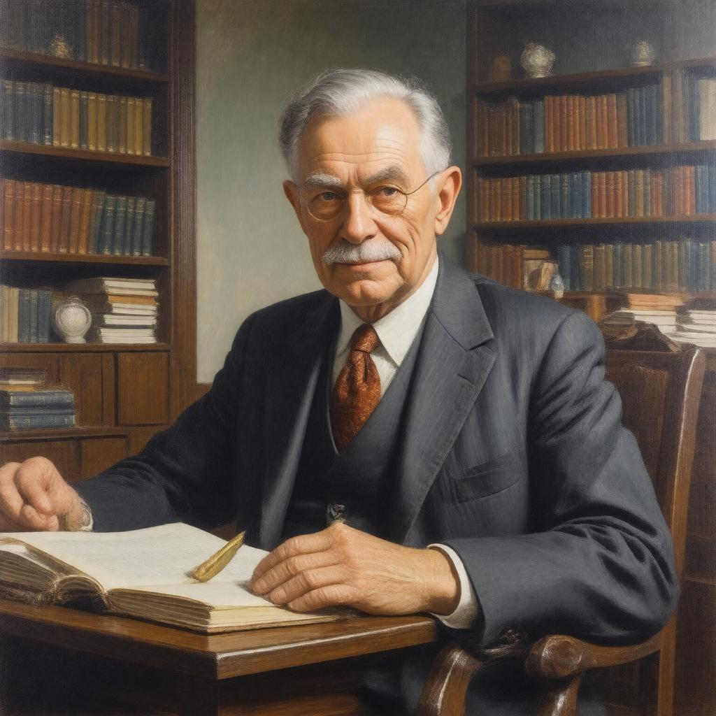 AI-created image of Carl Jung