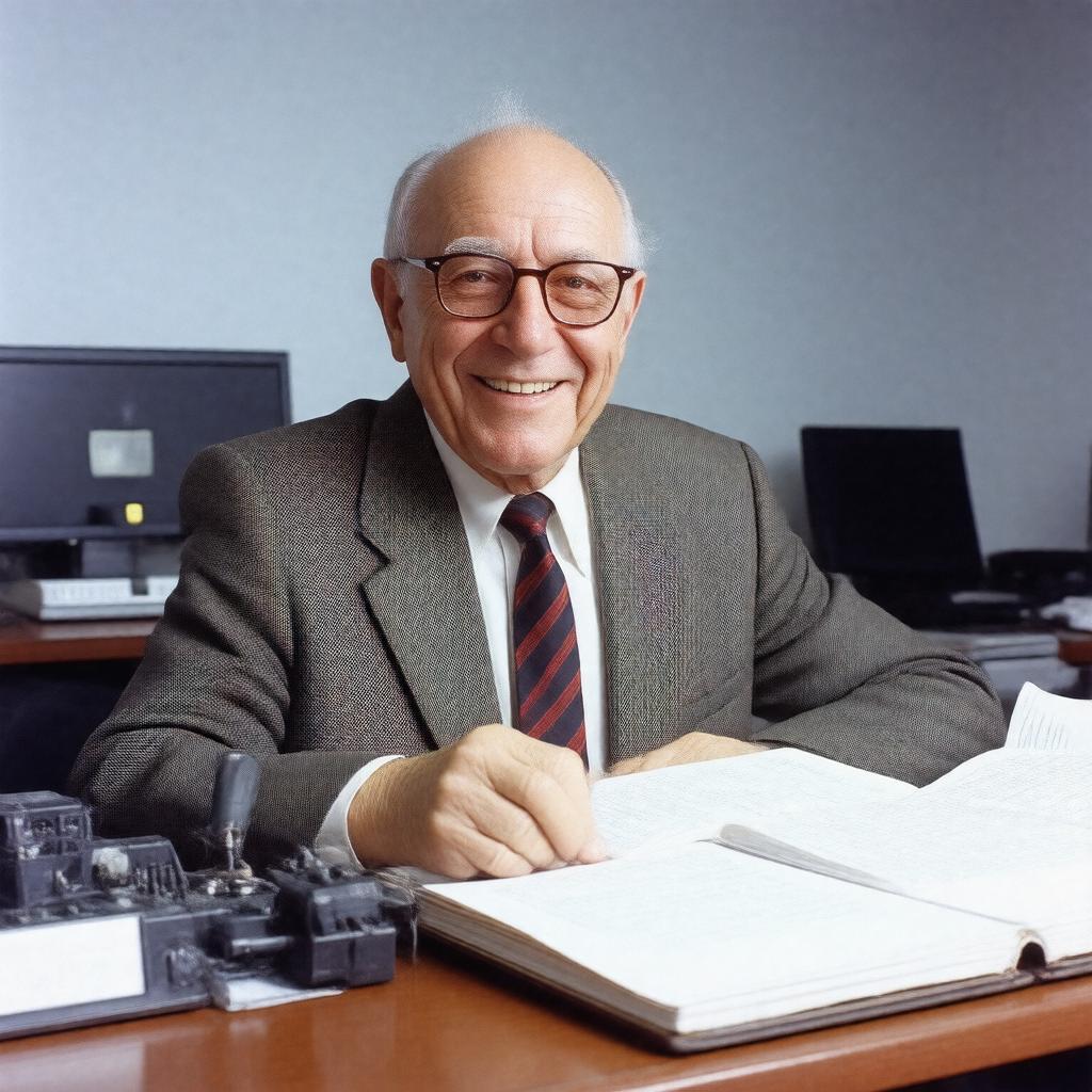 AI-created image of Carl Kasell