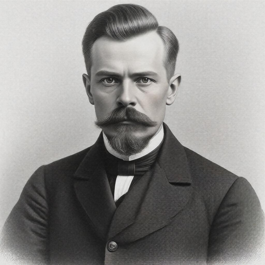 AI-created image of Carl Ludwig Nietzsche