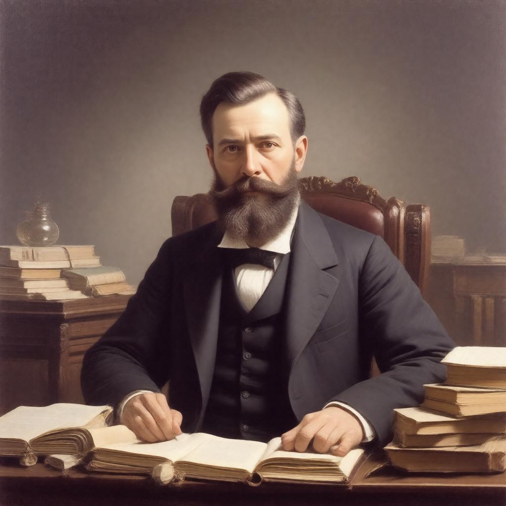 AI-created image of Carl Menger