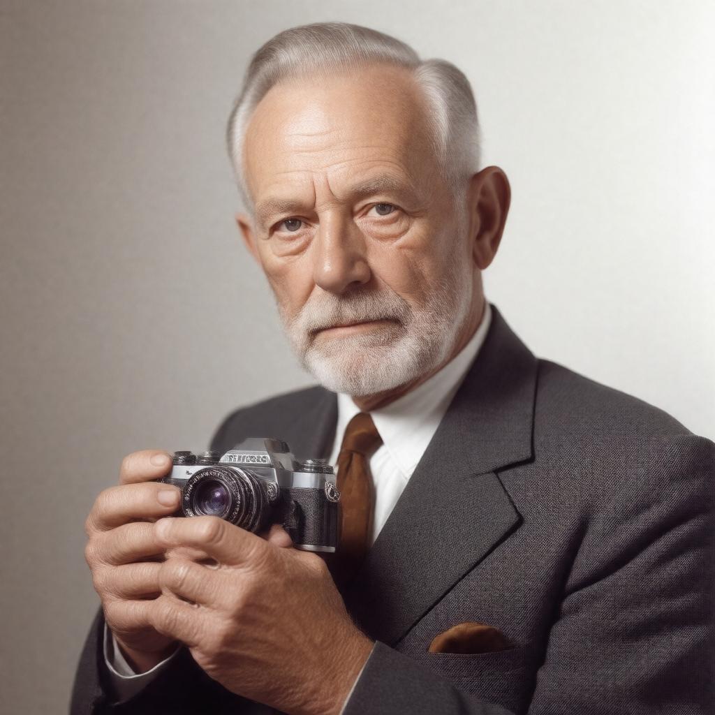 Click to view larger image AI-created image of Carl Mydans