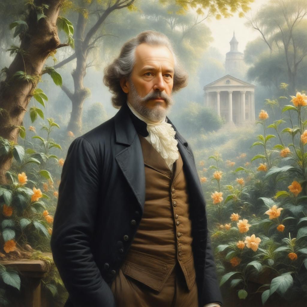 AI-created image of Carl Peter Thunberg