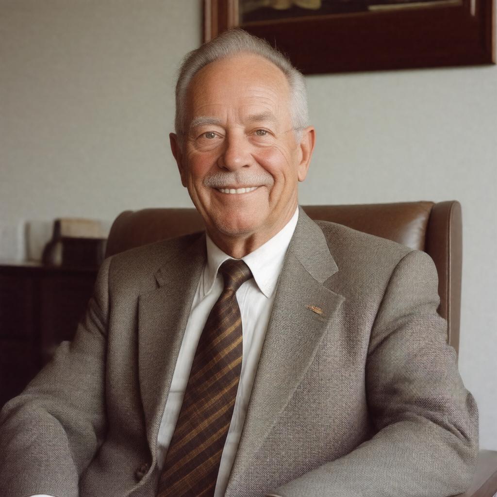 AI-created image of Carl Rogers