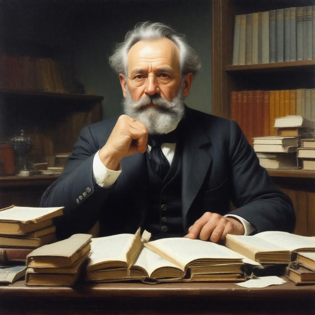 AI-created image of Carl Stumpf