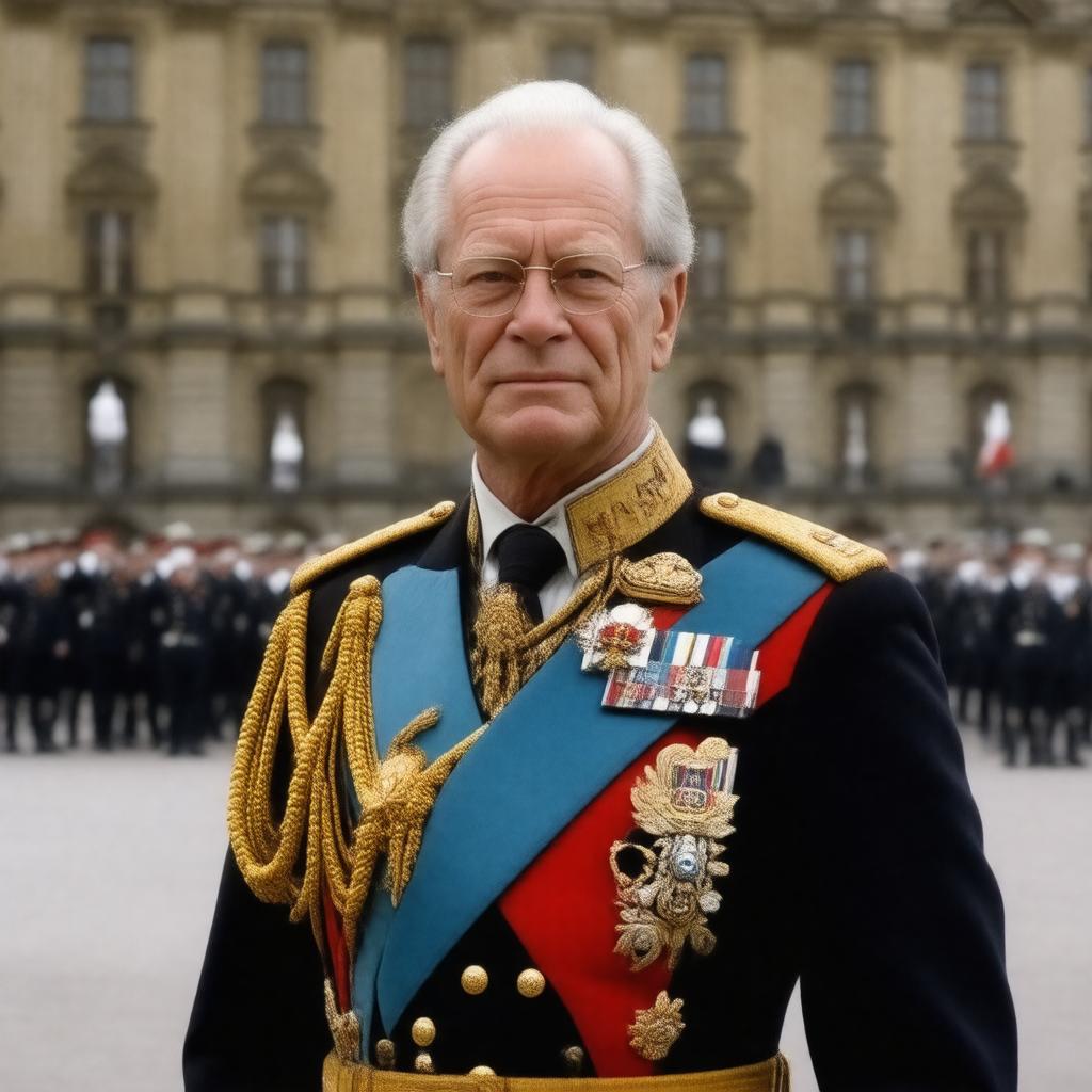 AI-created image of Carl XVI Gustaf