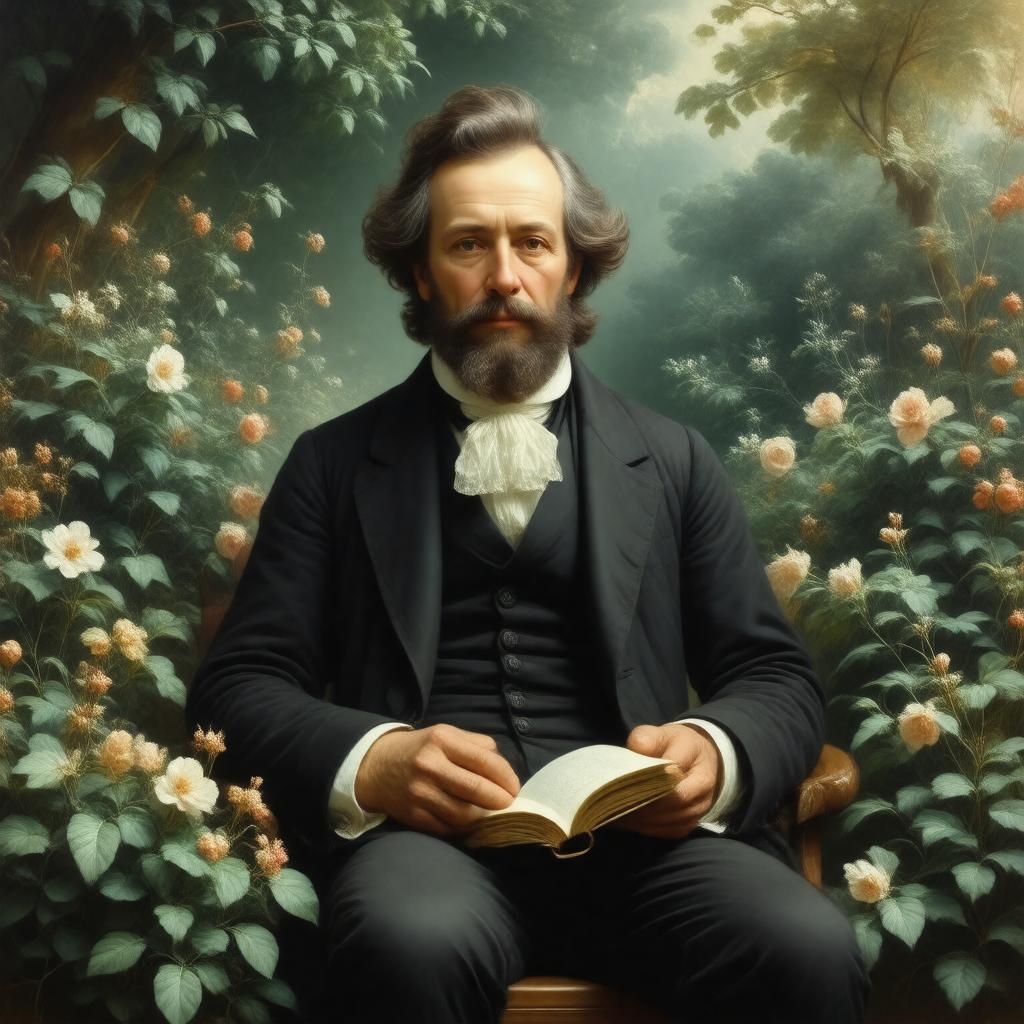 AI-created image of Carl von Linné