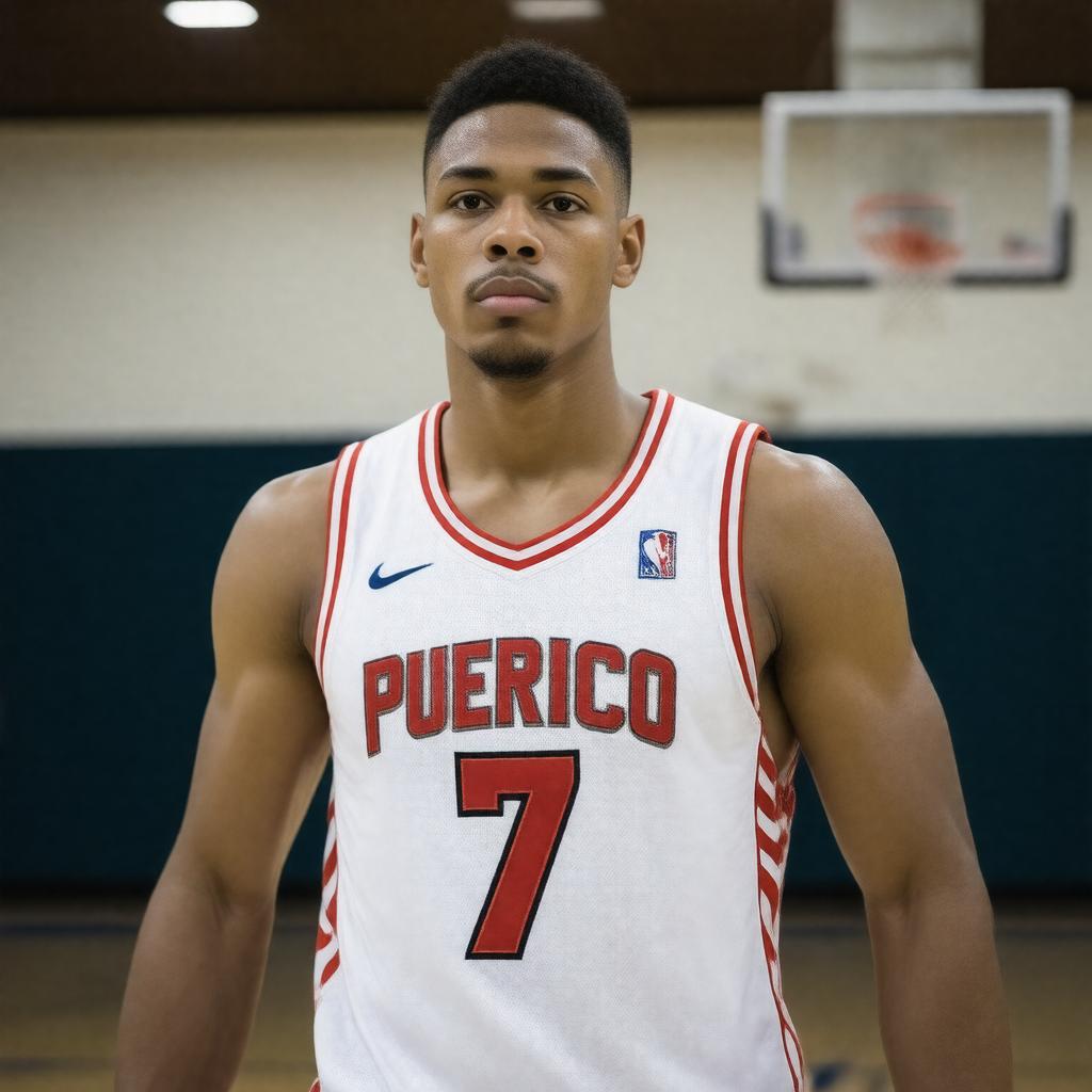 AI-created image of Carlos Arroyo