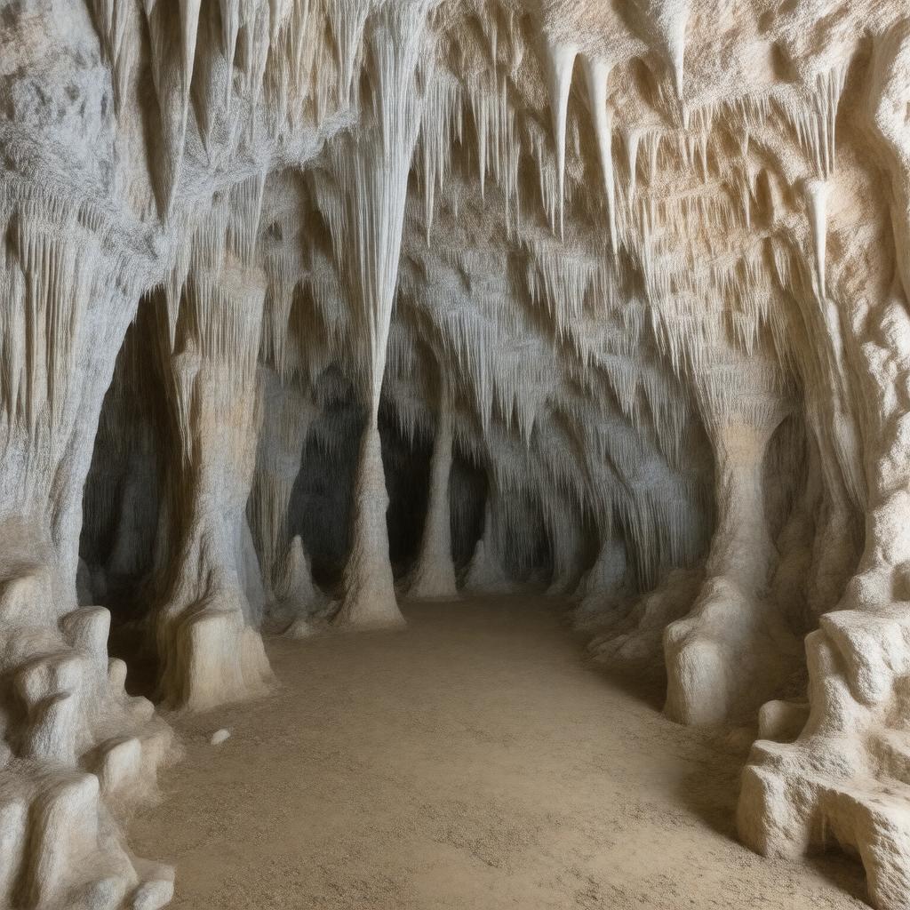 AI-created image of Carlsbad Caverns National Park