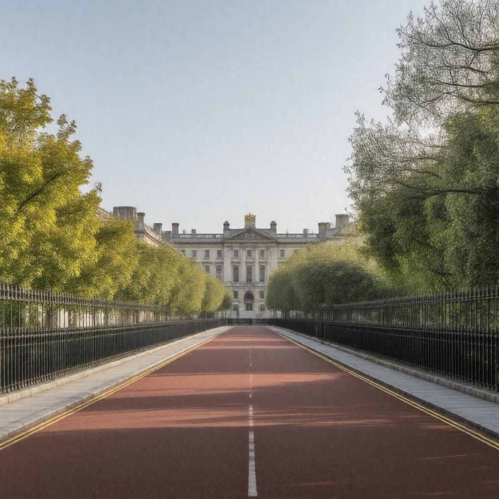 AI-created image of Carlton House Terrace