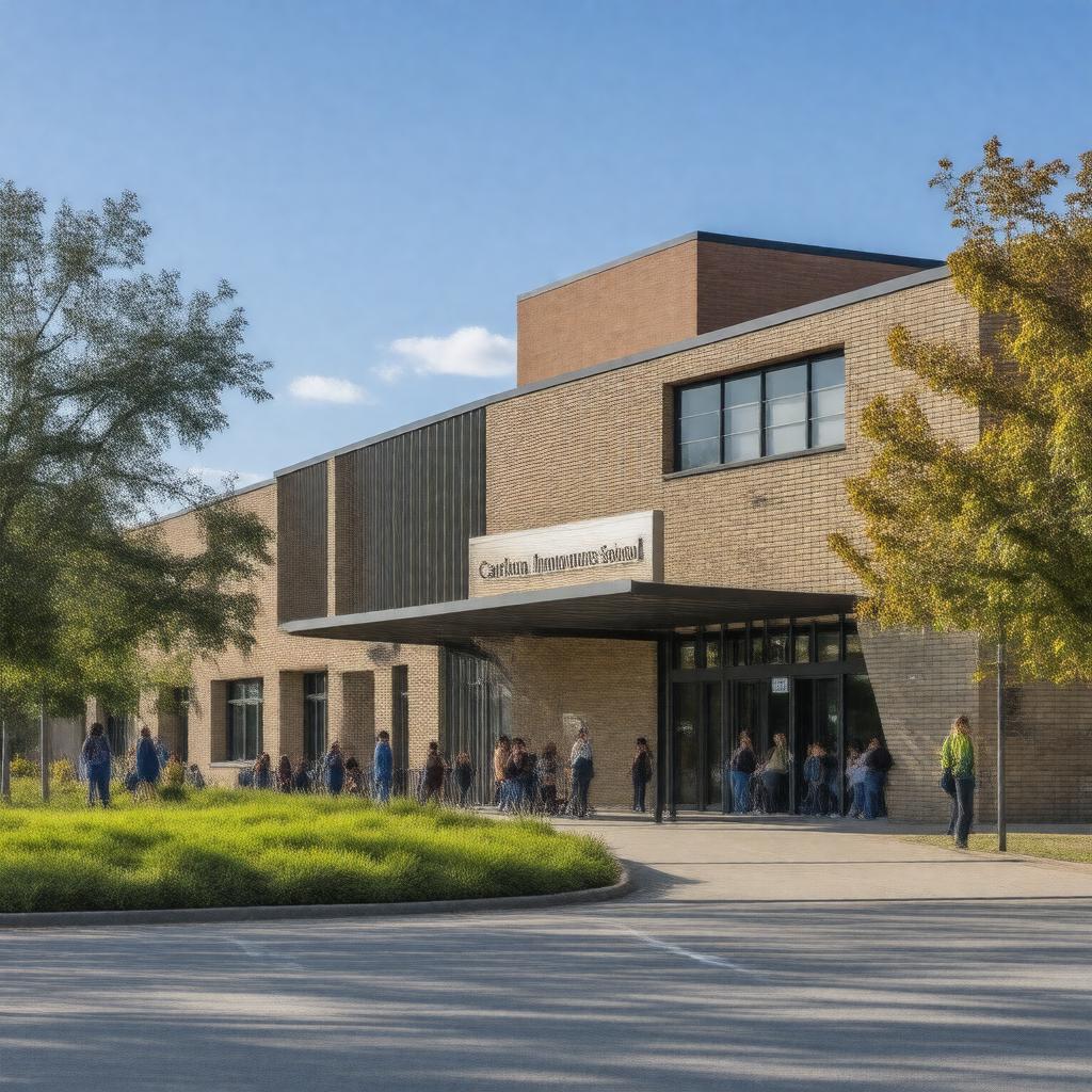 AI-created image of Carlton Innovation School