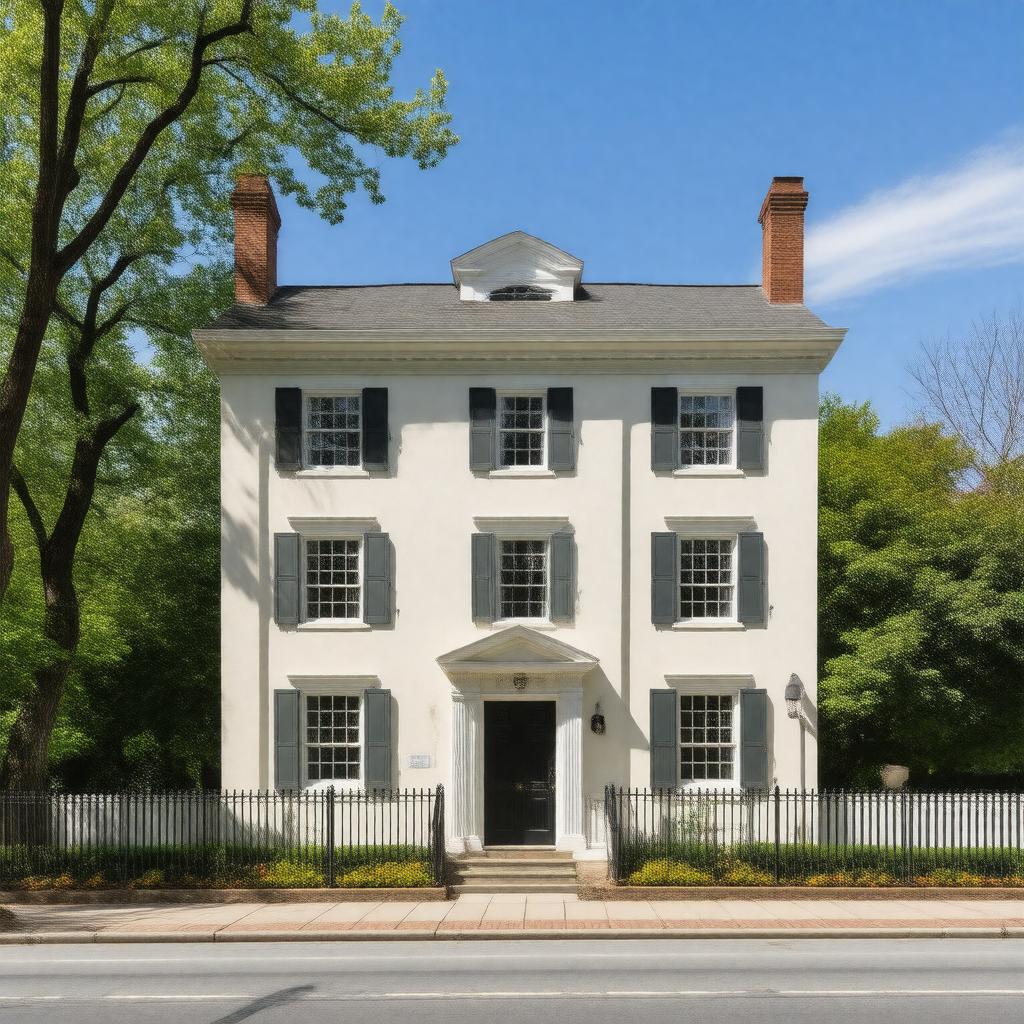 AI-created image of Carlyle House