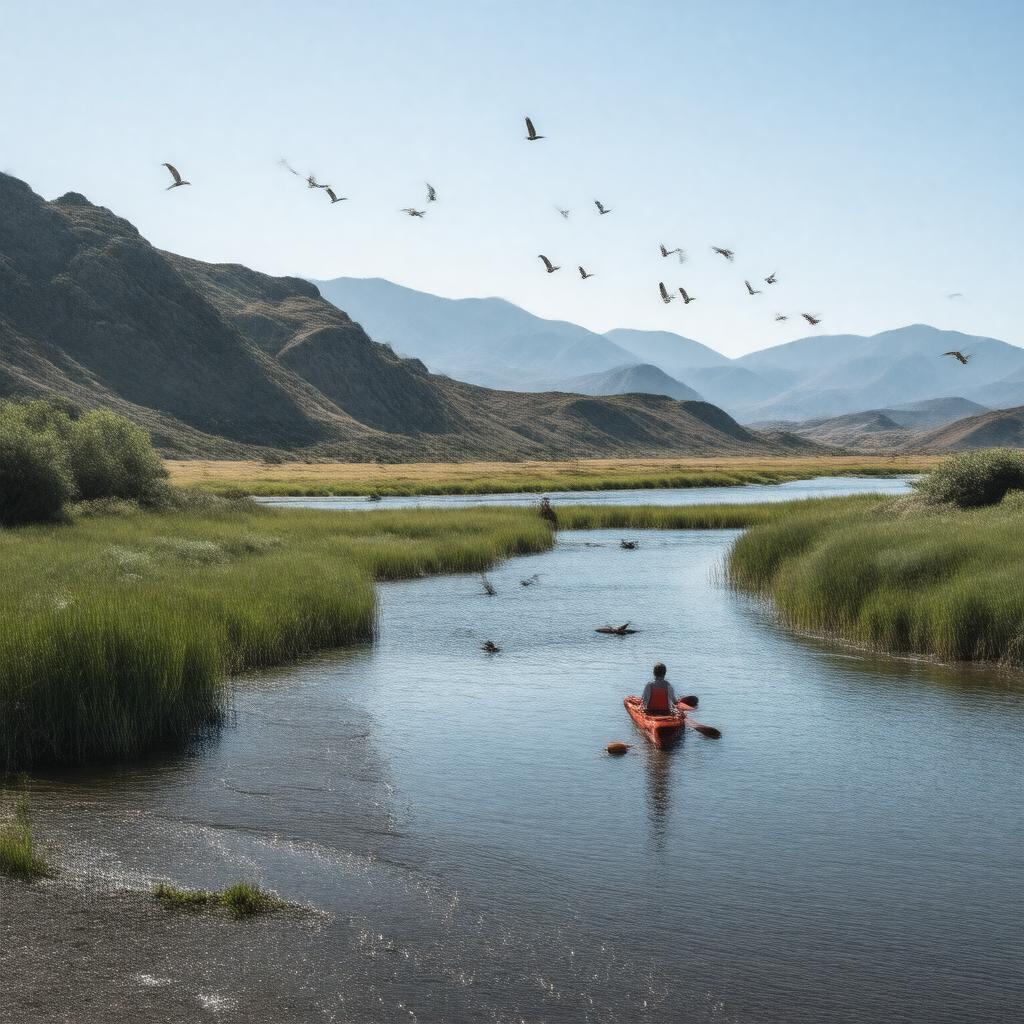 AI-created image of Carmel River State Beach