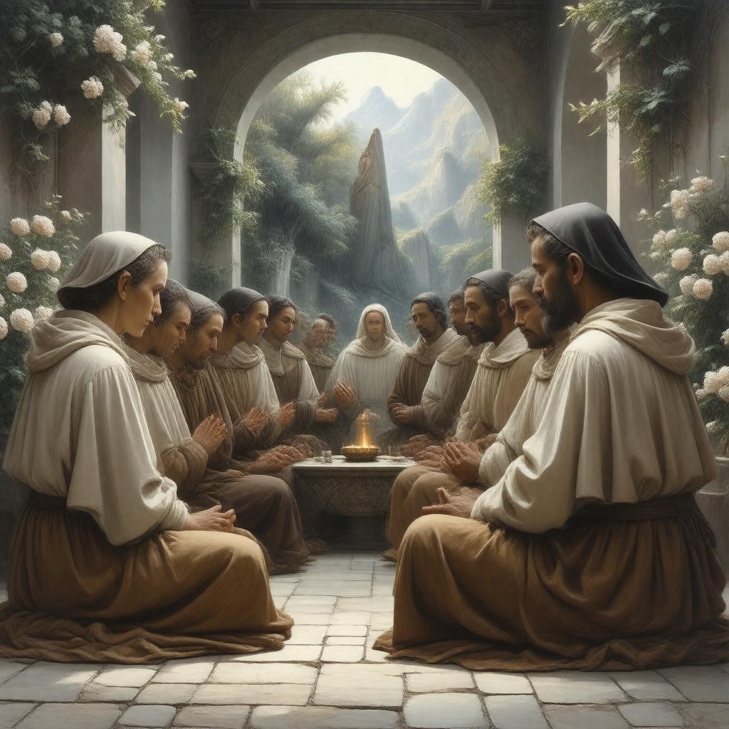 AI-created image of Carmelites