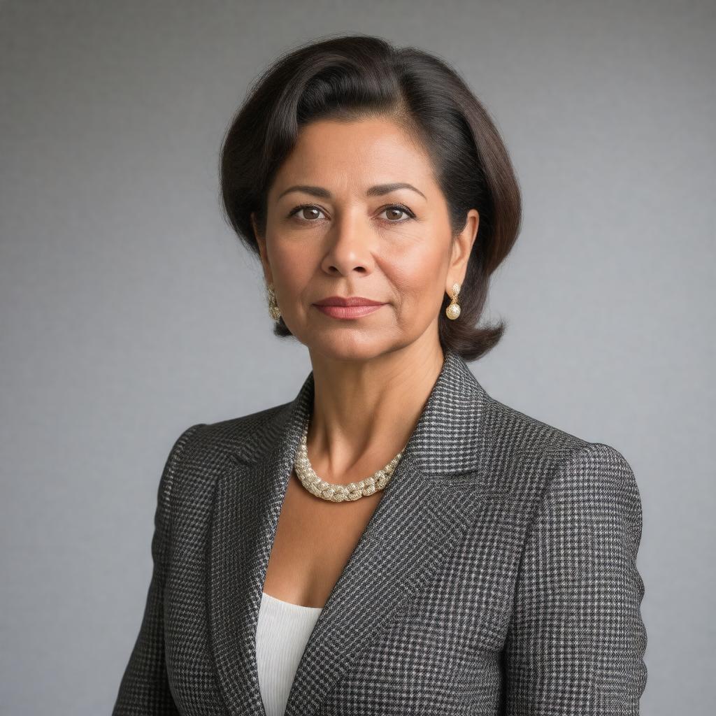 AI-created image of Carmen Lúcia Ruby