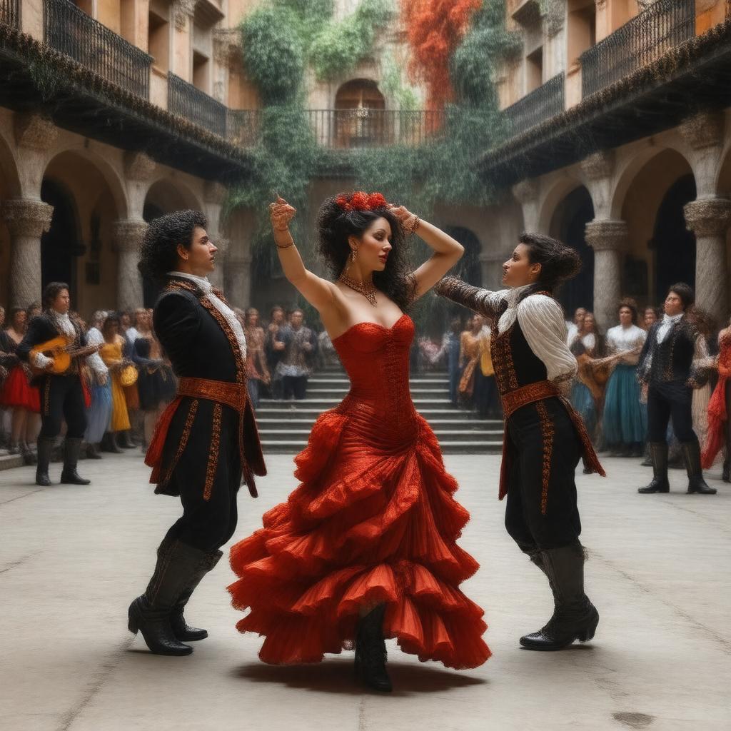 AI-created image of Carmen (opera)