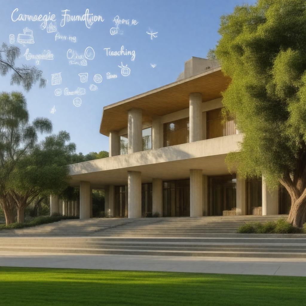 Click to view larger image AI-created image of Carnegie Foundation for the Advancement of Teaching