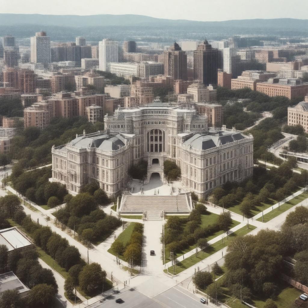AI-created image of Carnegie Institute of Technology