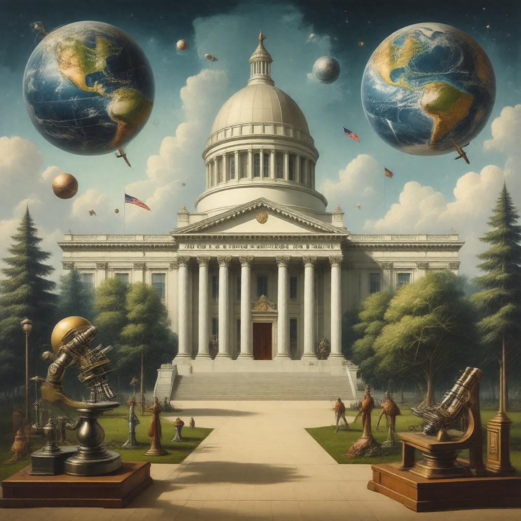 AI-created image of Carnegie Institution of Washington