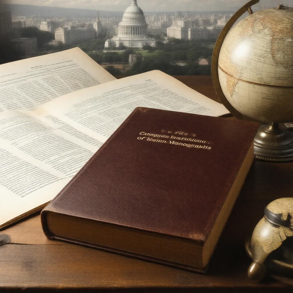 Click to view larger image AI-created image of Carnegie Institution of Washington Monographs