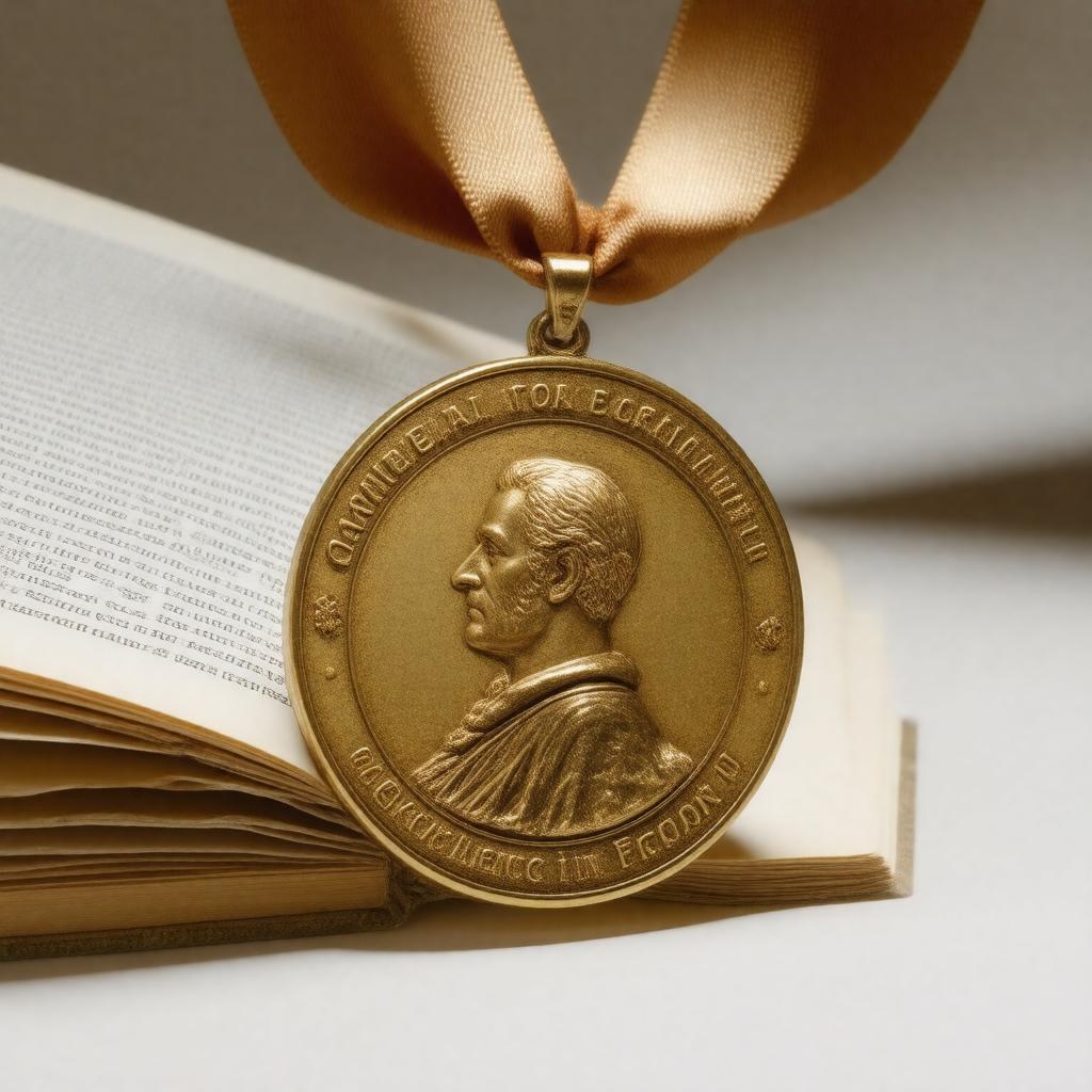 Click to view larger image AI-created image of Carnegie Medal for Excellence in Fiction