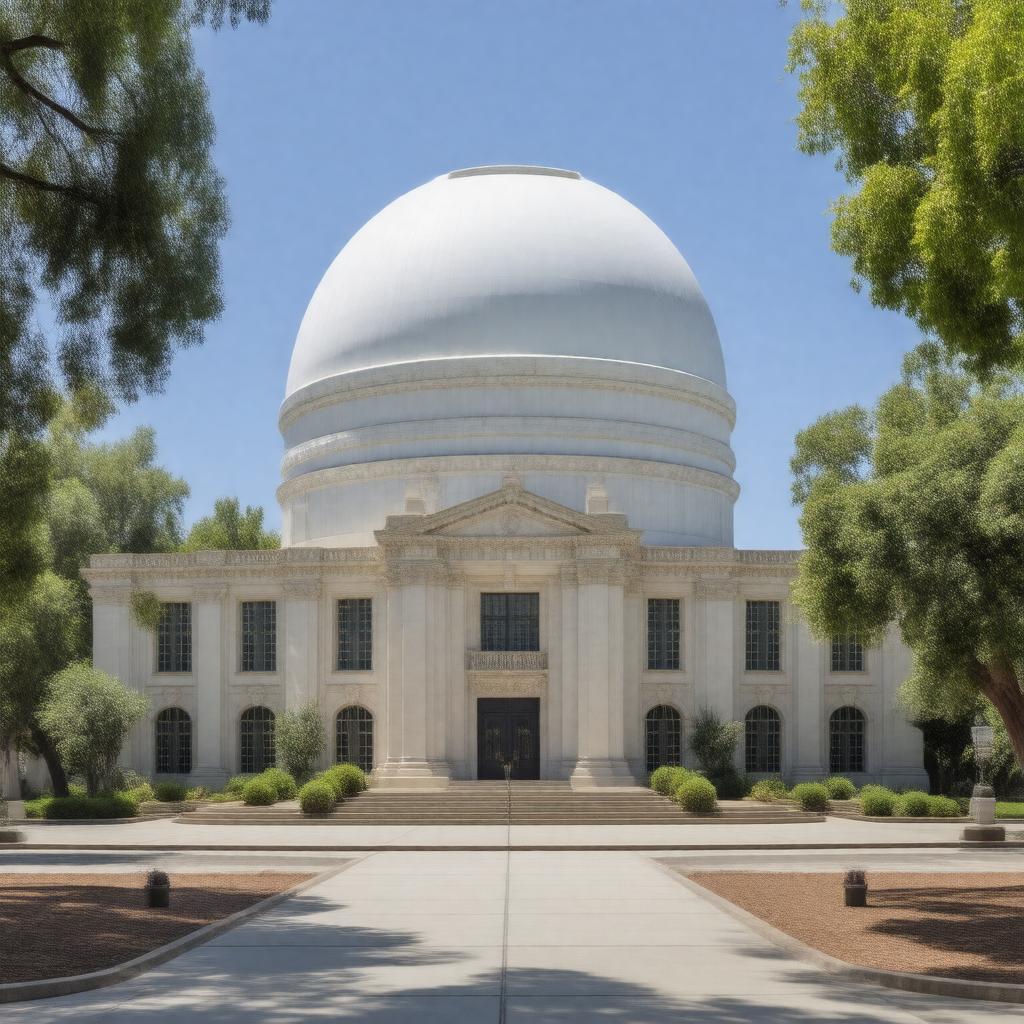 AI-created image of Carnegie Observatories headquarters
