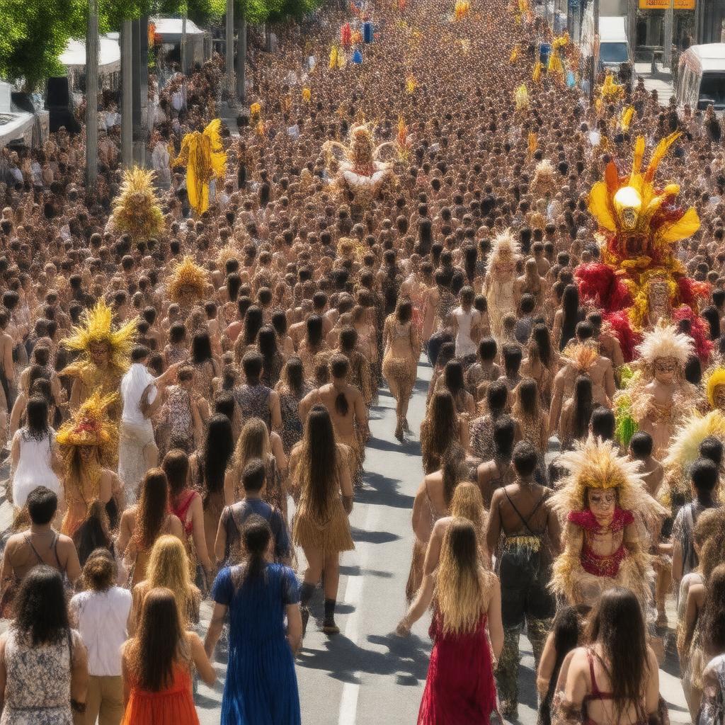 AI-created image of Carnival of Cultures