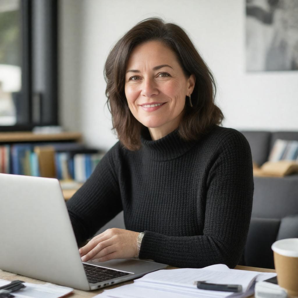 AI-created image of Carol Adair