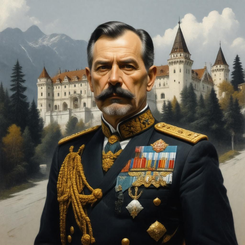 AI-created image of Carol II of Romania