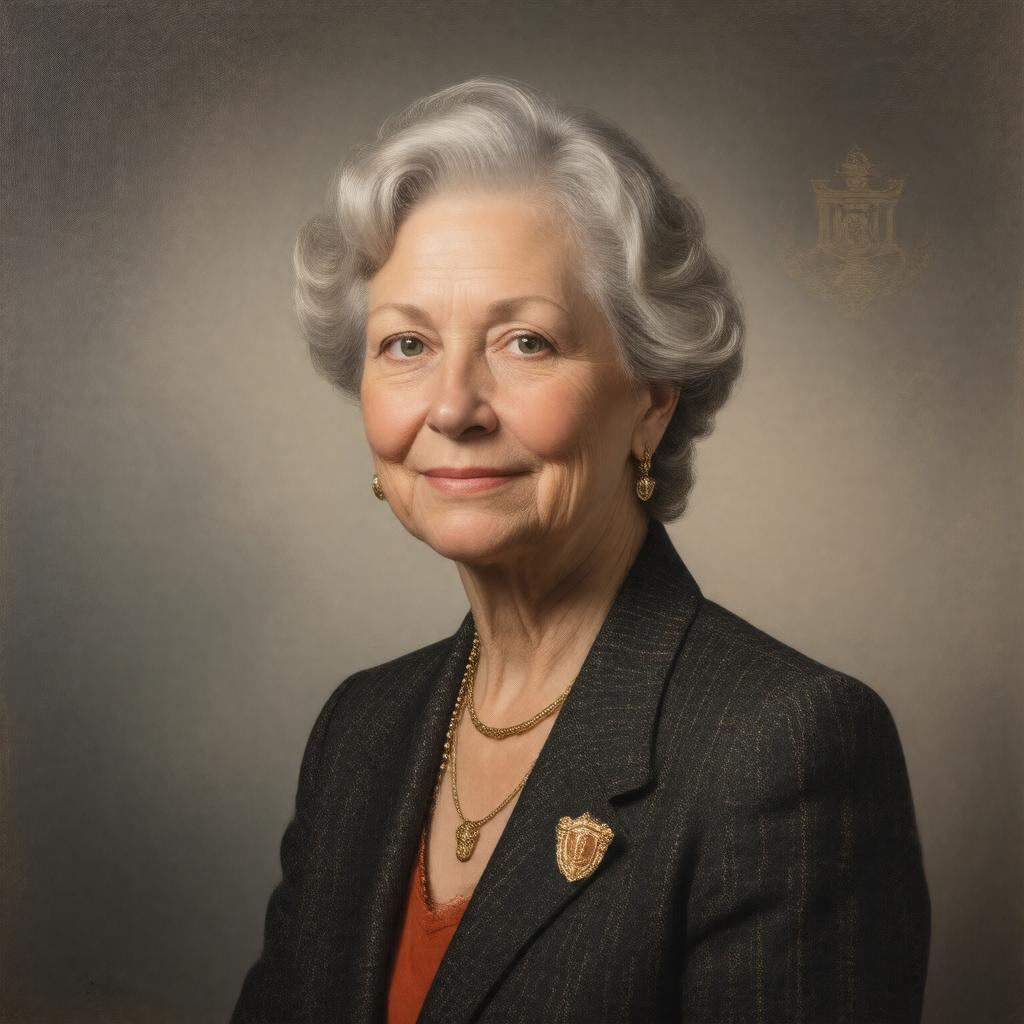 AI-created image of Carol T. Christ