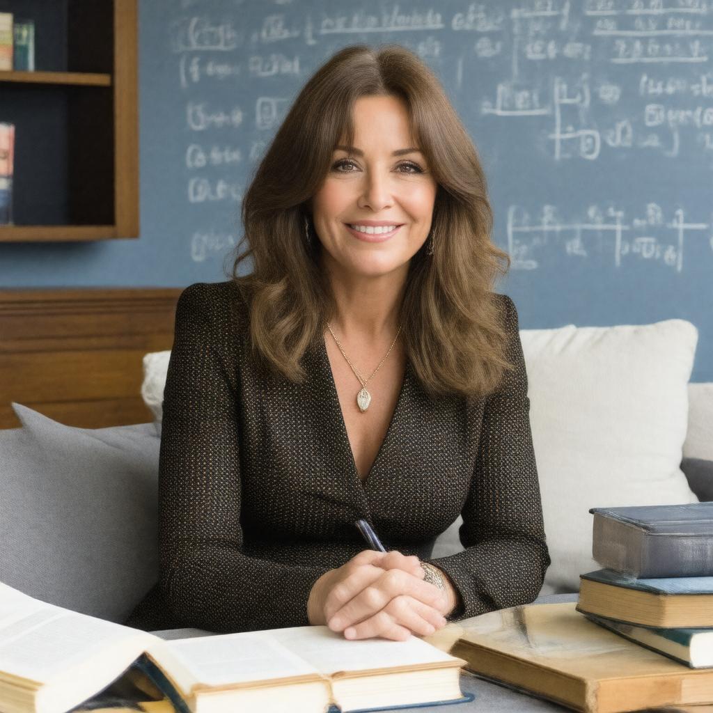 AI-created image of Carol Vorderman