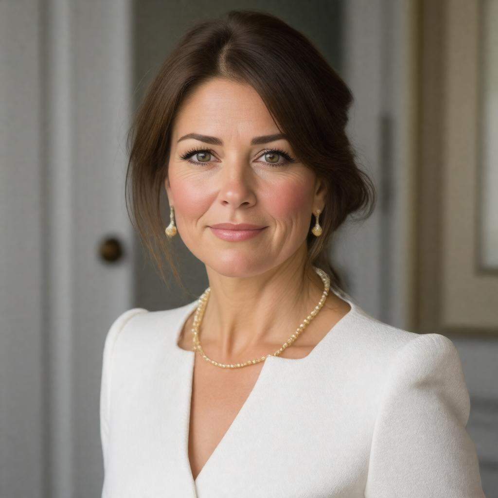 AI-created image of Carole Elizabeth Middleton