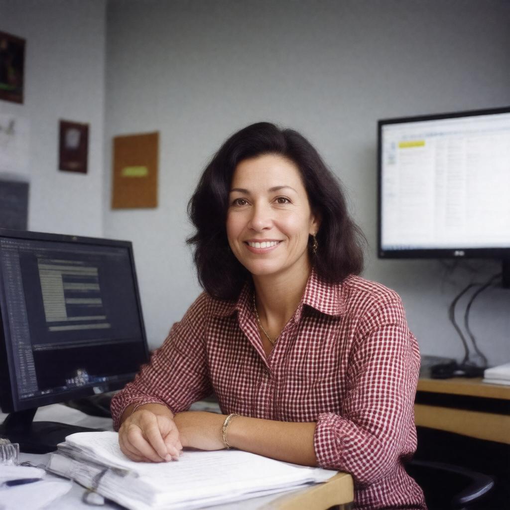 AI-created image of Carole Lintzenich