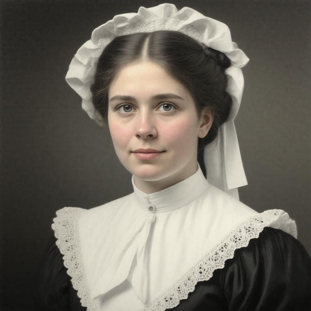 AI-created image of Caroline Amelia Clift