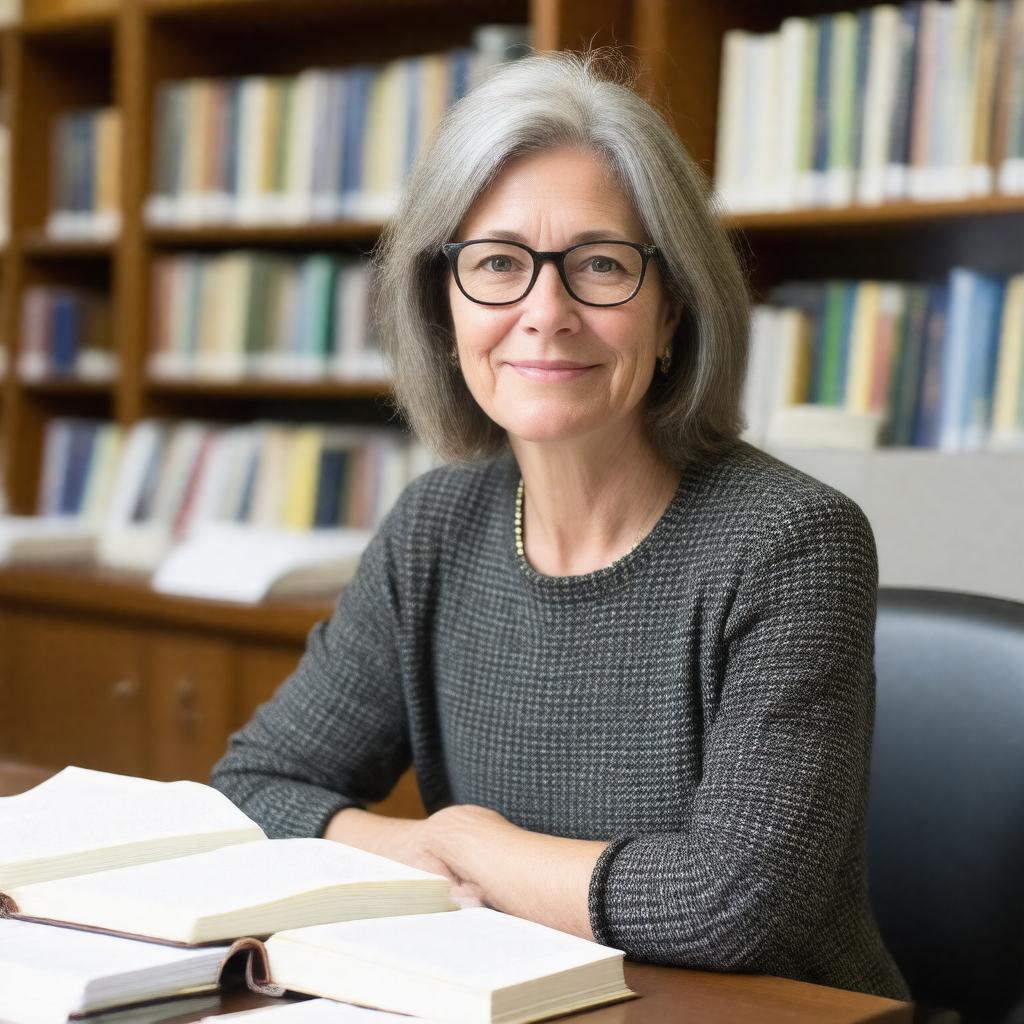 AI-created image of Caroline Hoxby