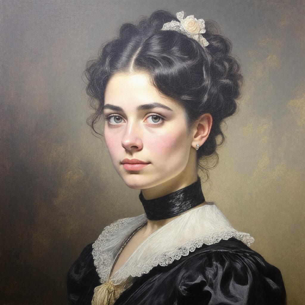 AI-created image of Caroline Madox