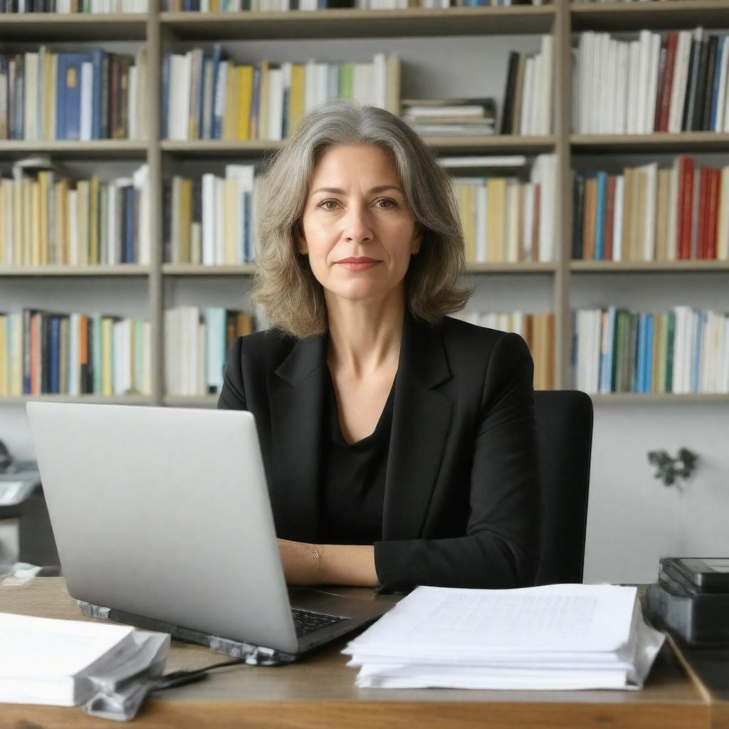 AI-created image of Caroline Mimbs Nyce