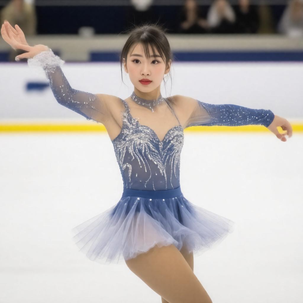 AI-created image of Caroline Zhang