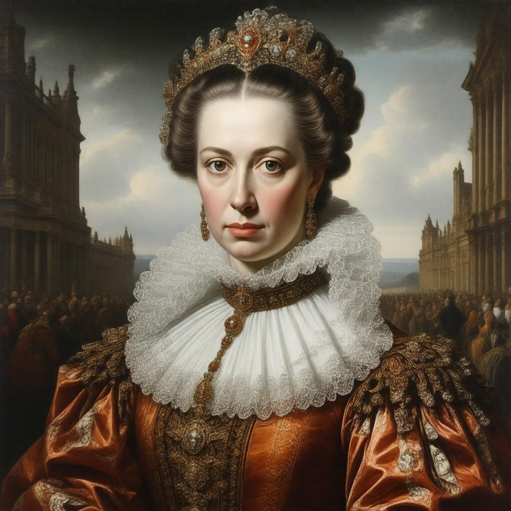 AI-created image of Caroline of Brunswick