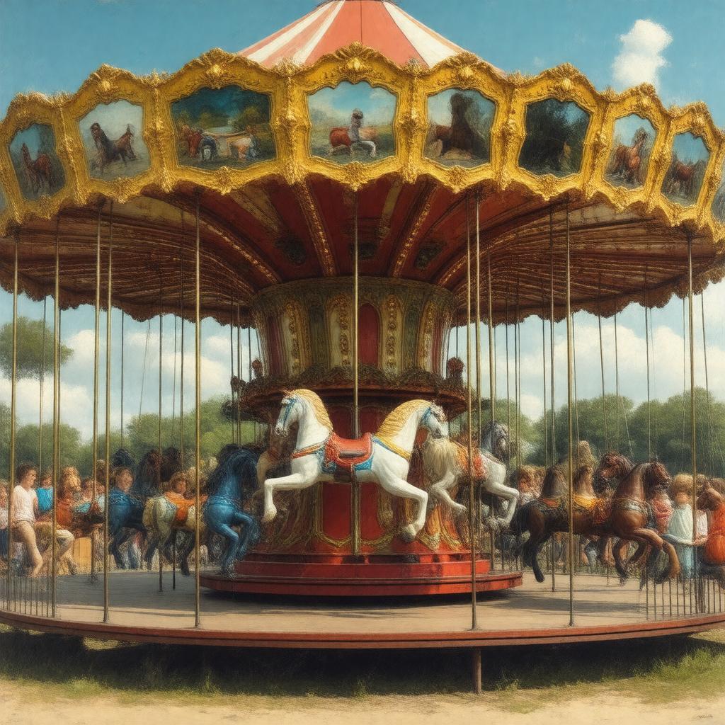 AI-created image of Carousel