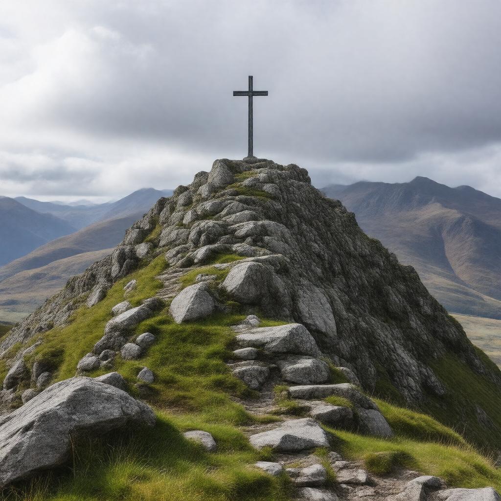 AI-created image of Carrauntoohil