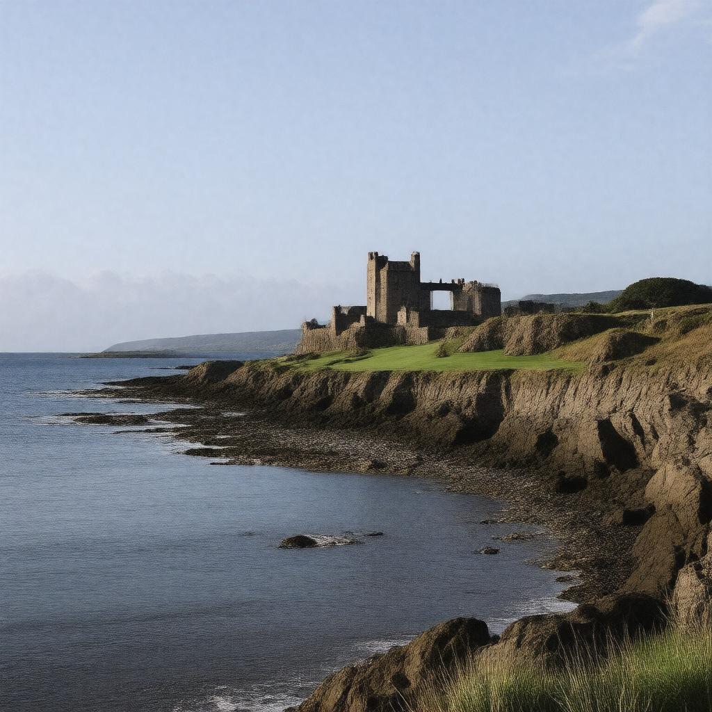 AI-created image of Carrick, Ayrshire