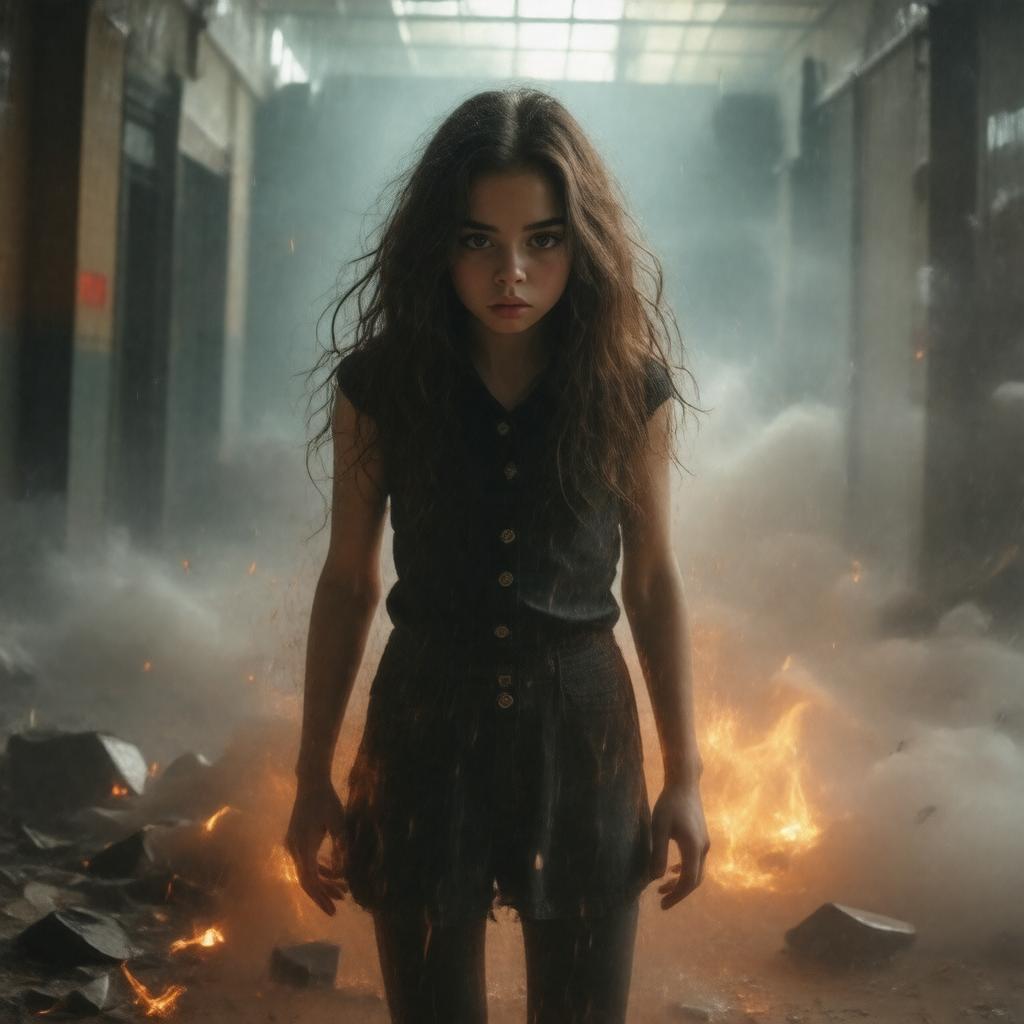 AI-created image of Carrie (2013 film)