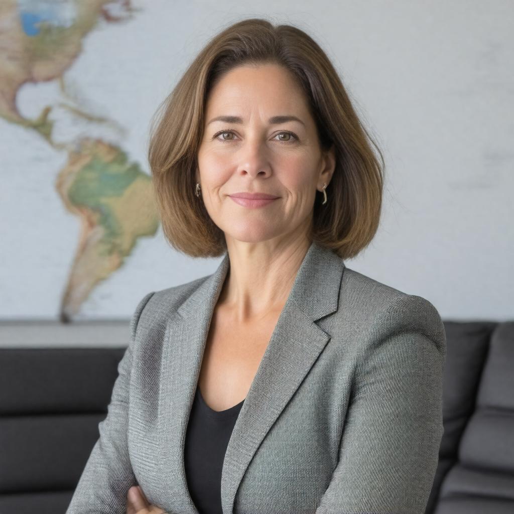 AI-created image of Carrie Kahn