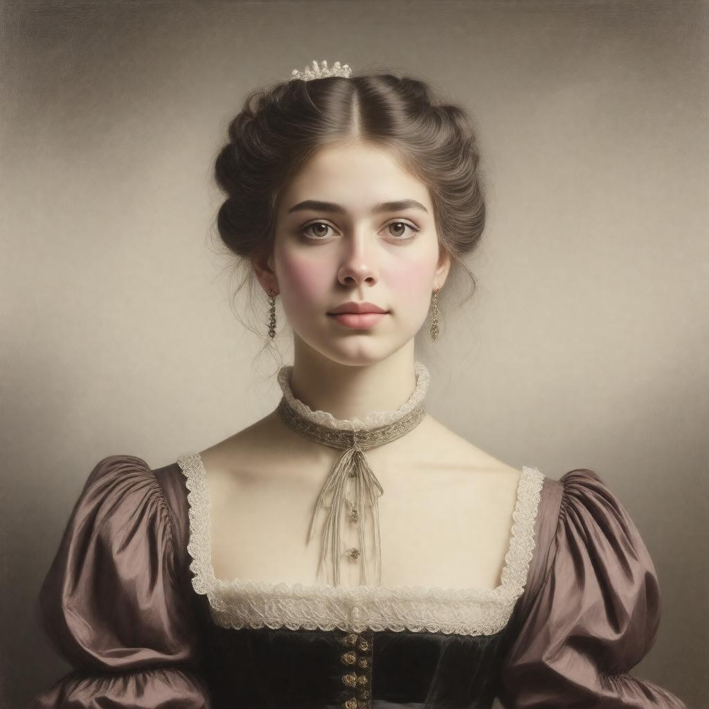 AI-created image of Carrie Millais