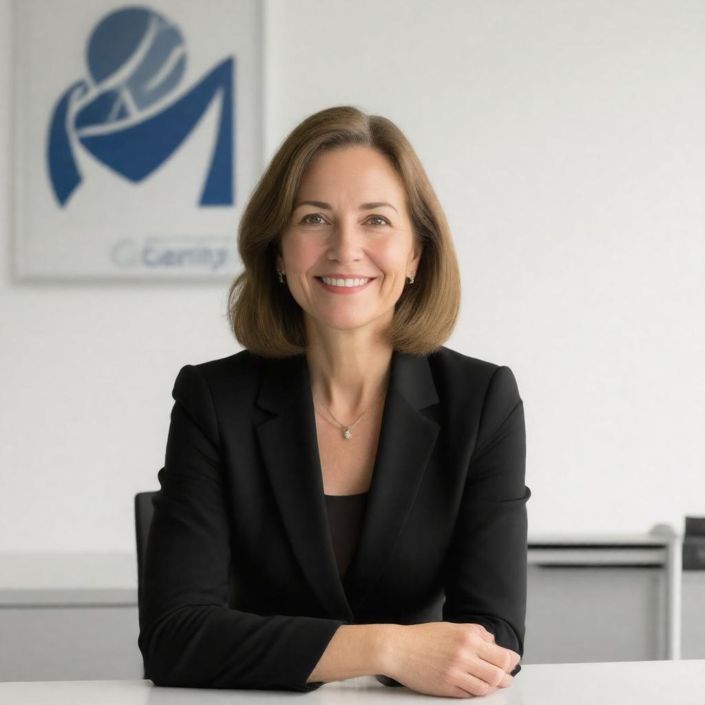 AI-created image of Carrie Schwab-Pomerantz