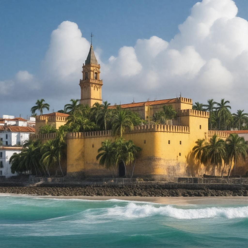 AI-created image of Cartagena