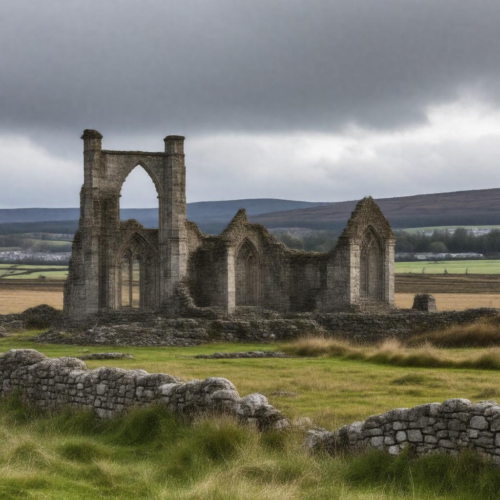 Click to view larger image AI-created image of Carthusian Priory of St John, Perth