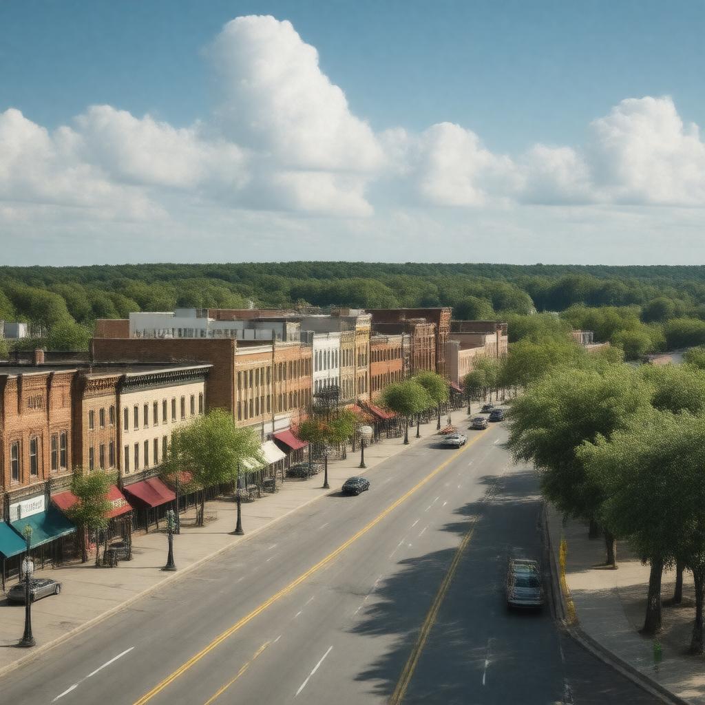 AI-created image of Carver, Minnesota